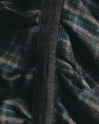 "BRUNELLO CUCINELLI" Late 90's-early 10's Soft wool plaid draped skirt