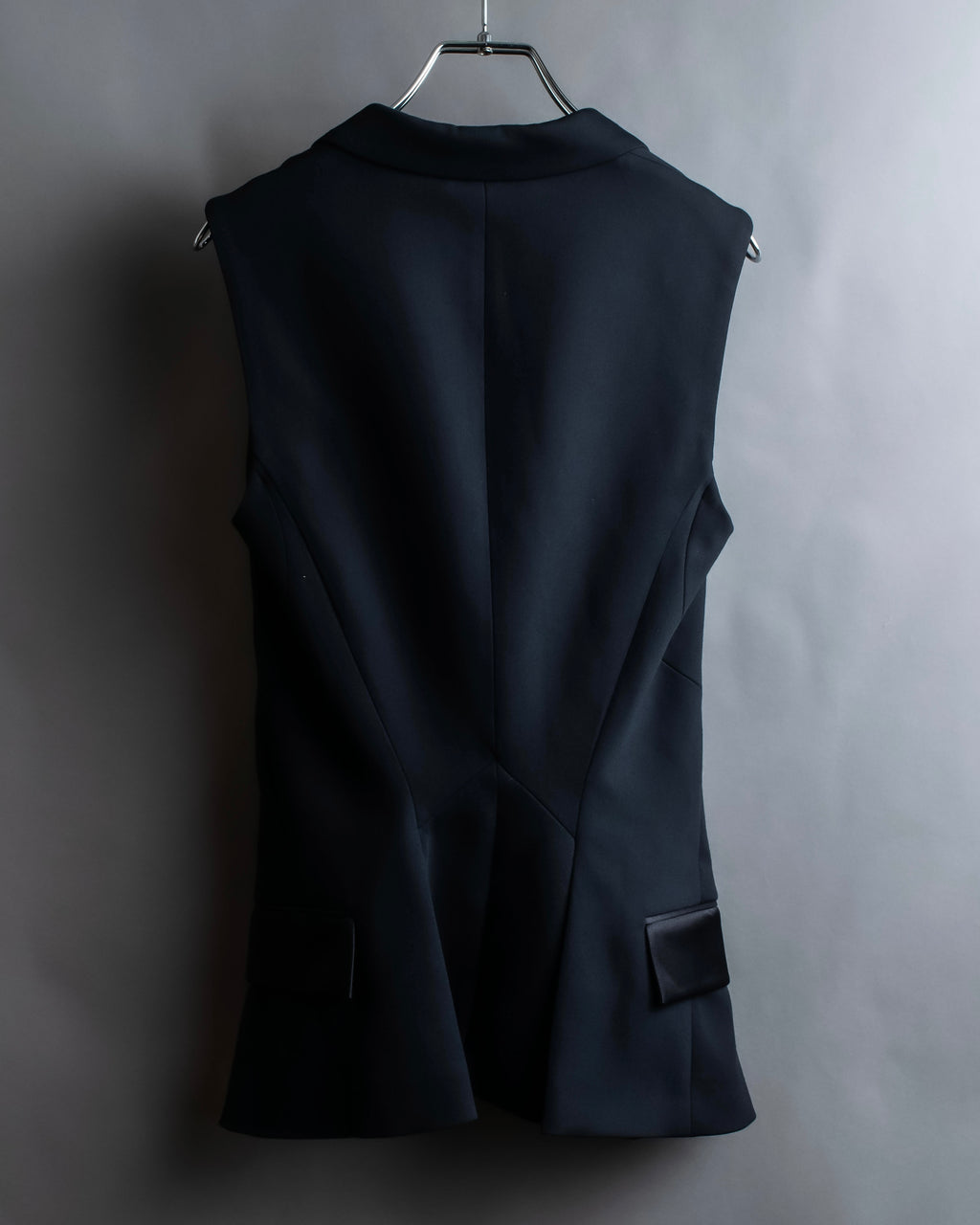 "MCQ Alexander McQueen" Flared silhouette cutting design tailored gilet