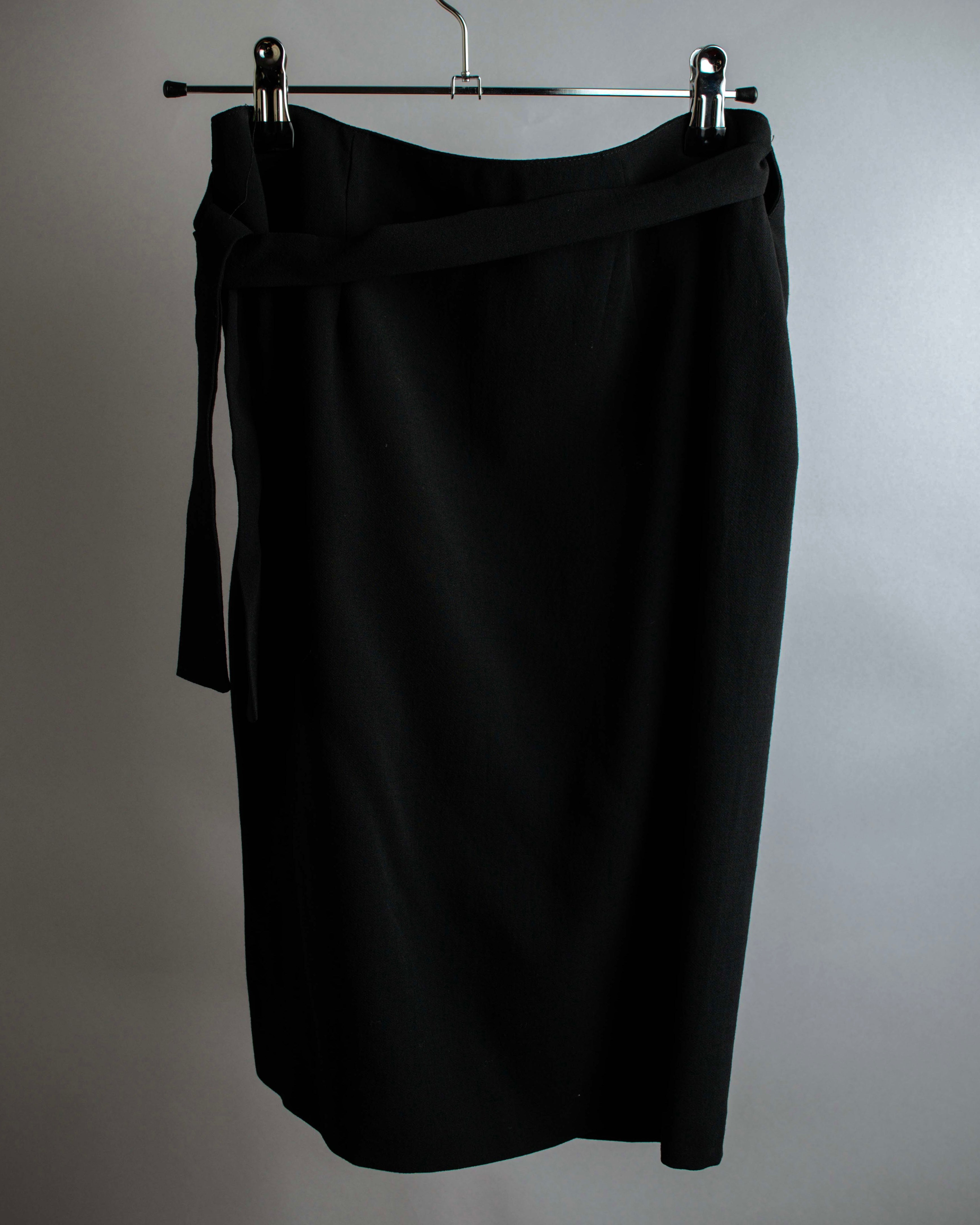 "Max Mara" Draping detail wrap skirt set up