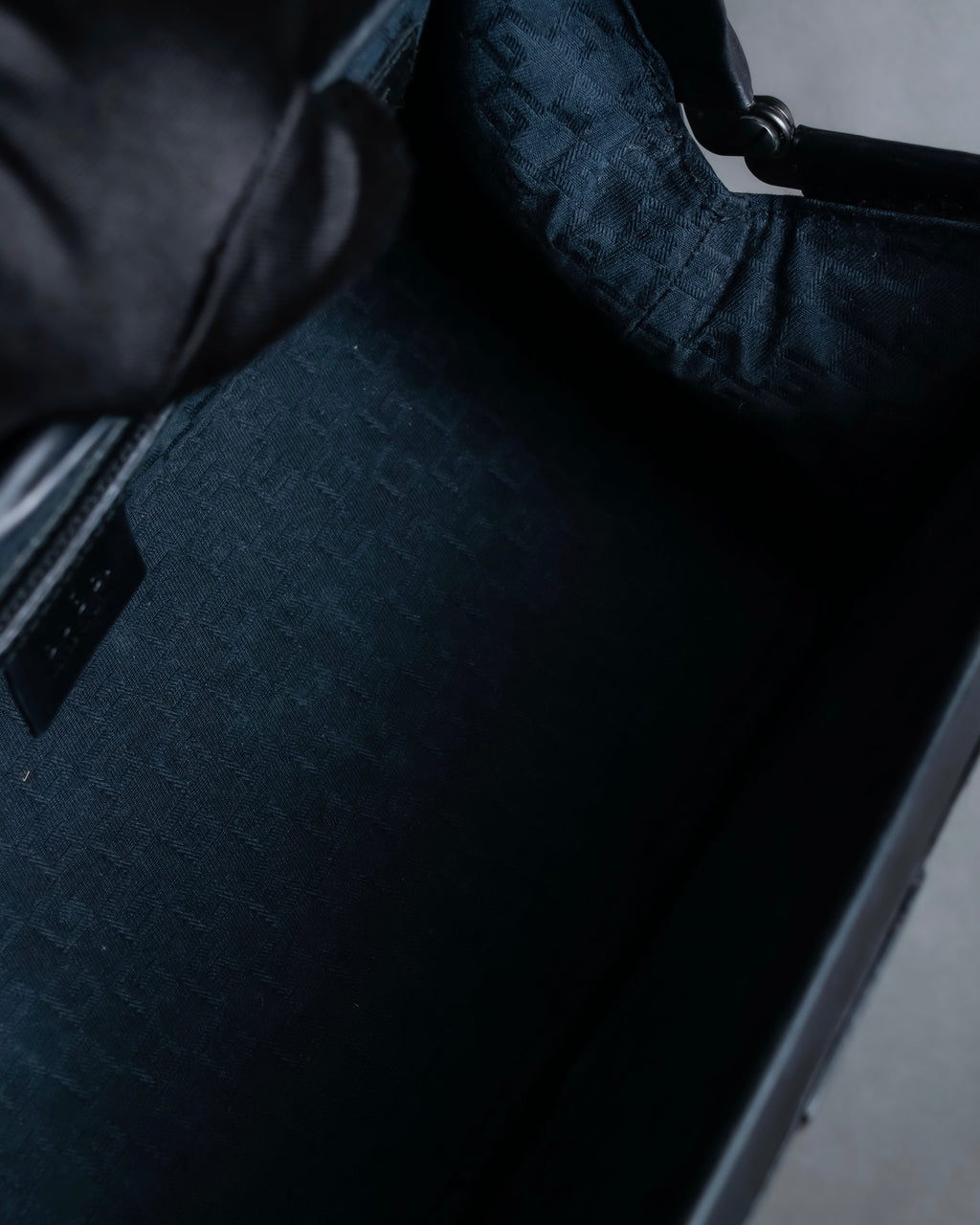 "GUCCI" Vintage gold metal fittings mini doctor bag