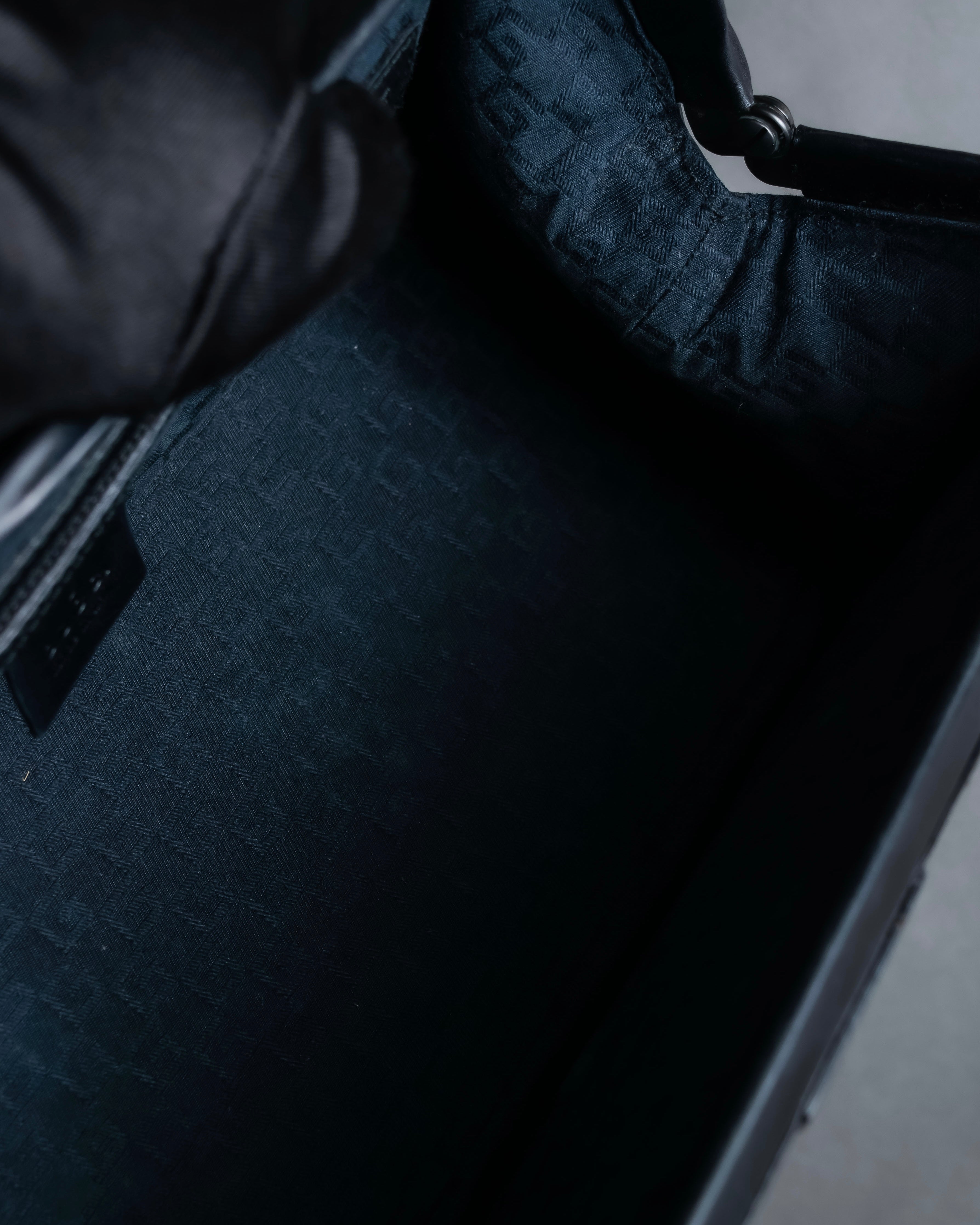 "GUCCI" Vintage gold metal fittings mini doctor bag