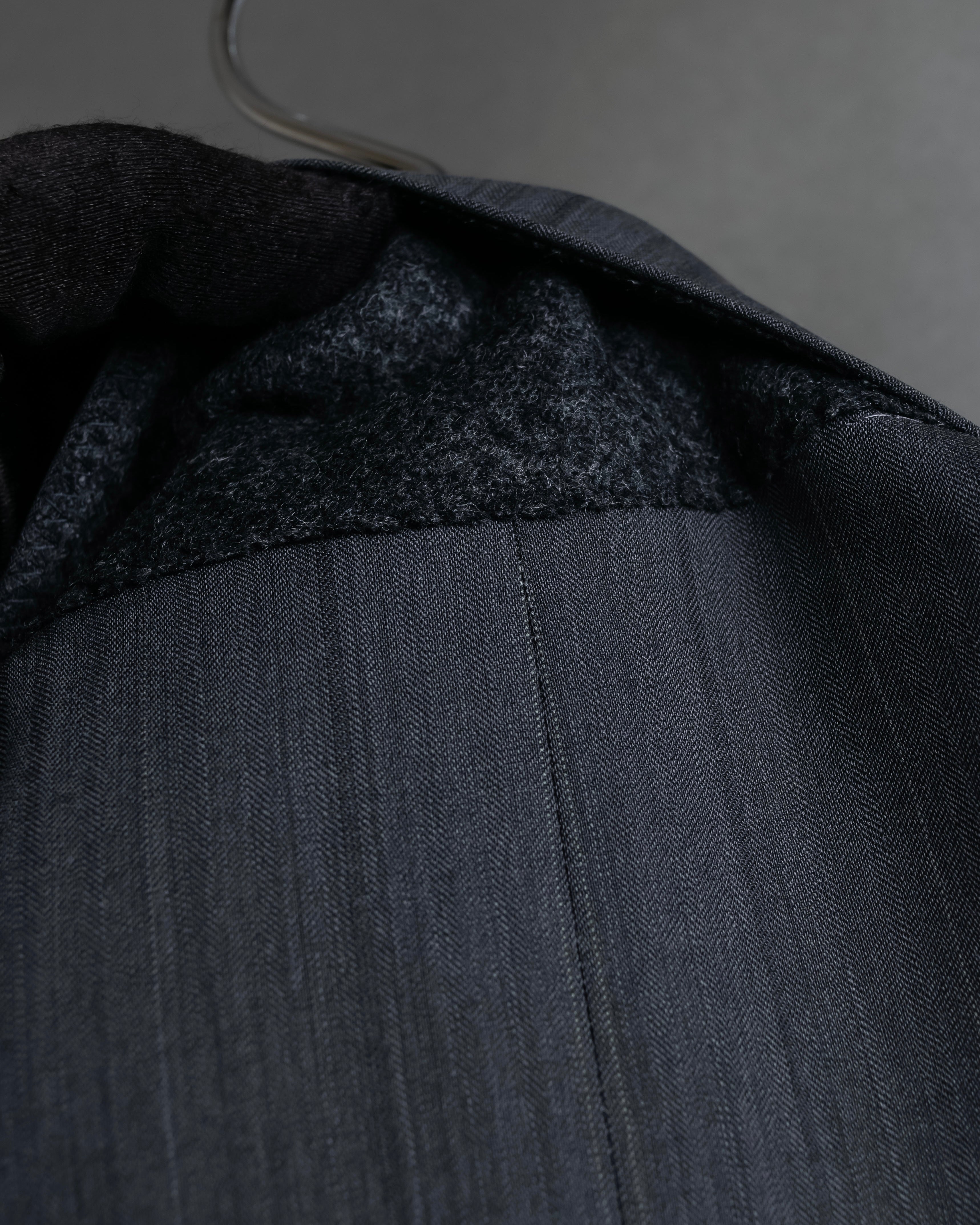 "CHRISTIAN DIOR MONSIEUR" Shadow stripe pattern classical formal detail set up