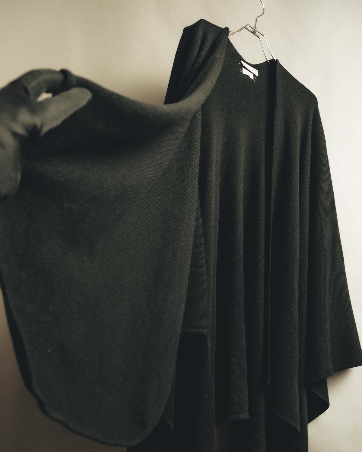 "CELINE" 80's Luxurious cashmere cape