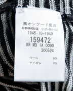 "MISSONI" Multi border pattern box silhouette knit