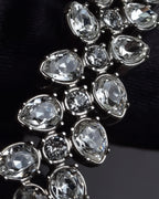 "PRADA" Petal motif crystal bracelet