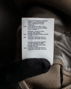 "MAISON MARGIELA" 13AW structured mid-length tailored coat