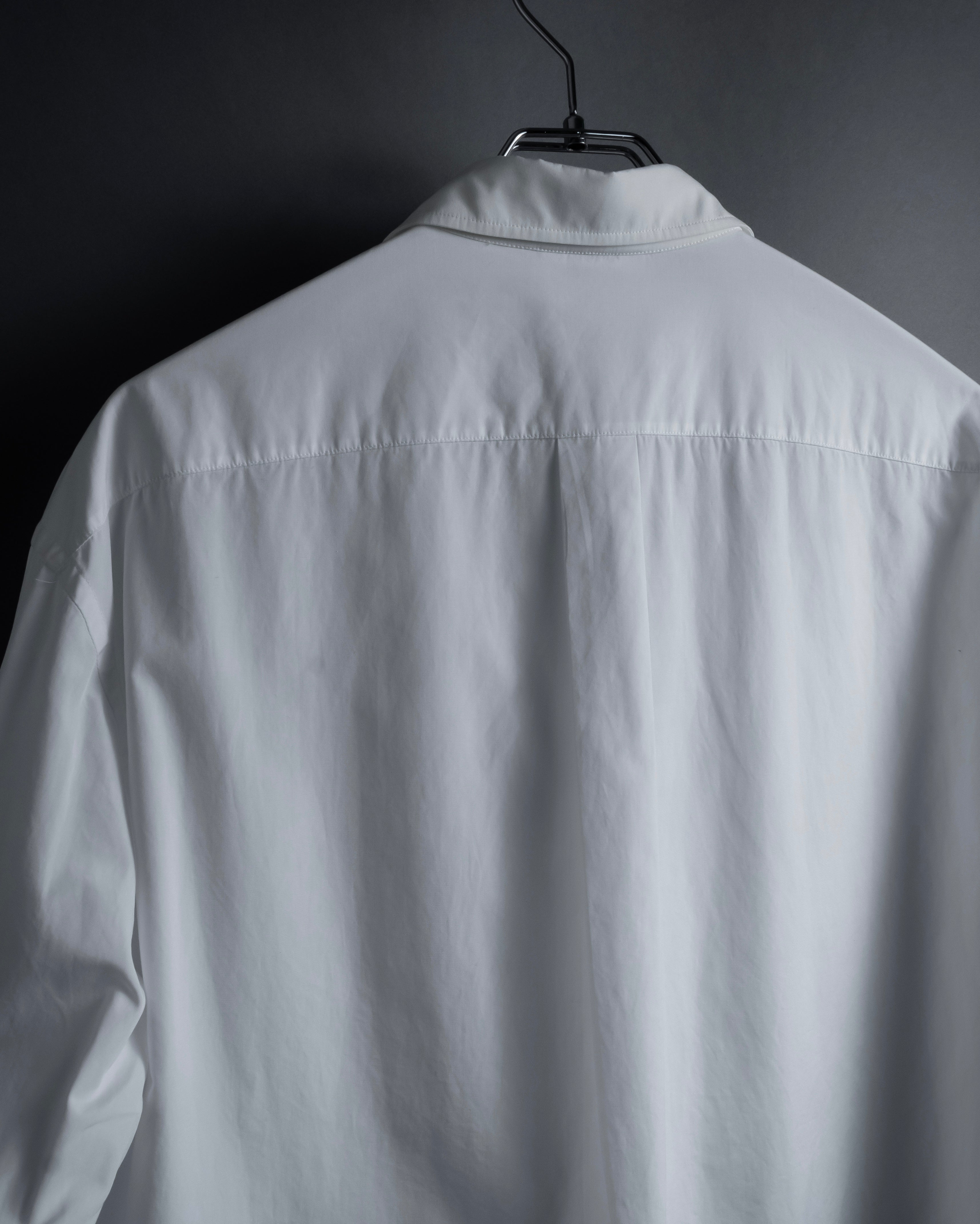 "CHANEL" 96's Spring collection tuck pleats shirt