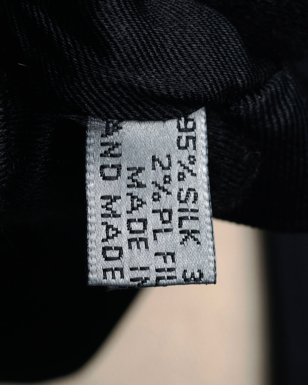“DIOR” 2019- Logo embroidered narrow tie