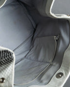 "Vivienne Westwood" Monotone python leather handbag