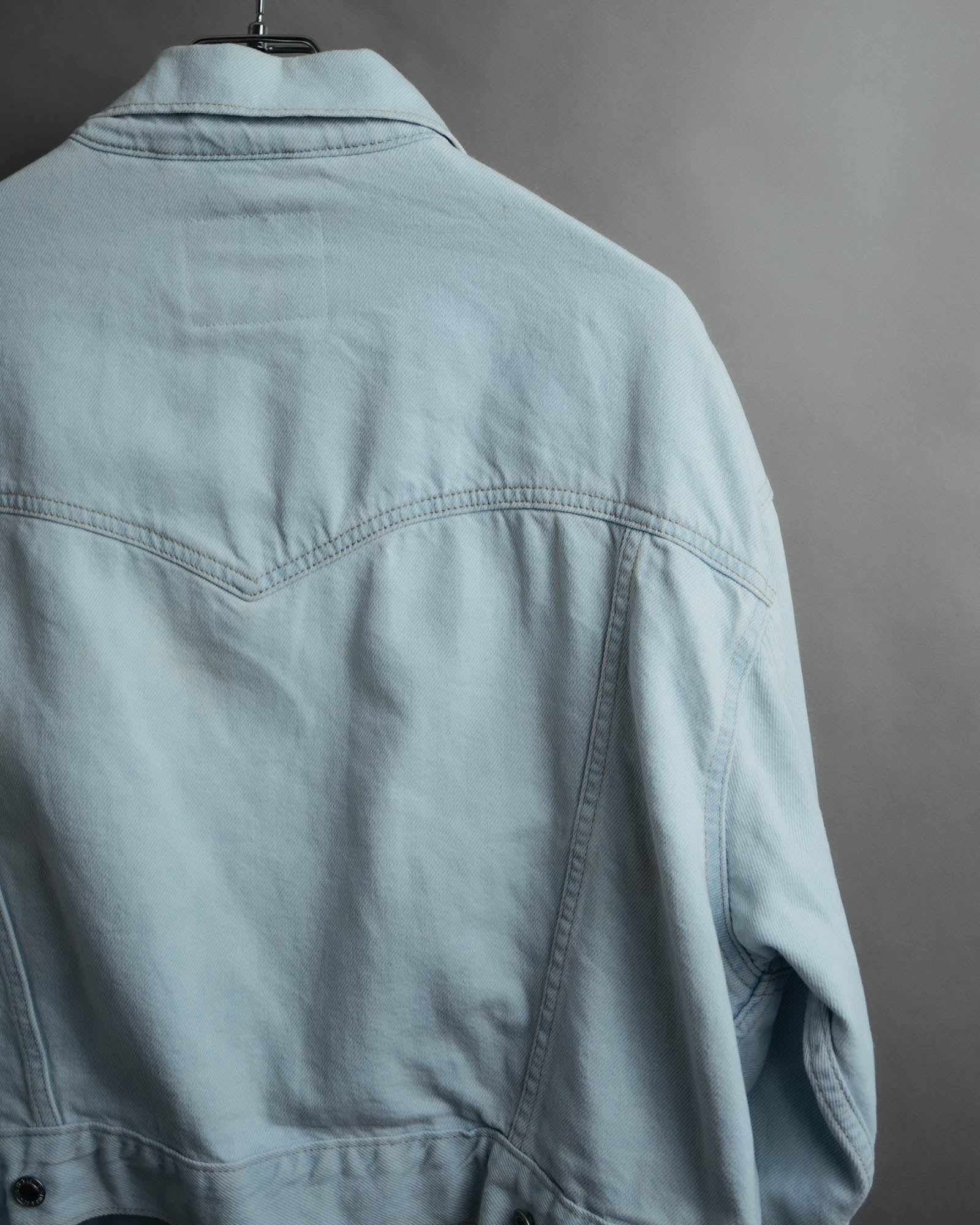 -MOOD MILLÉSIMES- “Levi’s SilverTab” 2010’s-20’s silvertab cropped light wash denim jacket