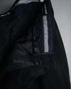 "GIORGIO ARMANI" 08’s-09’s Sharp pinstripe wool two button suit set