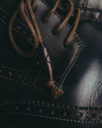 “Alberto Guardiani” 00’s-10’s Full brogue leather derby shoes