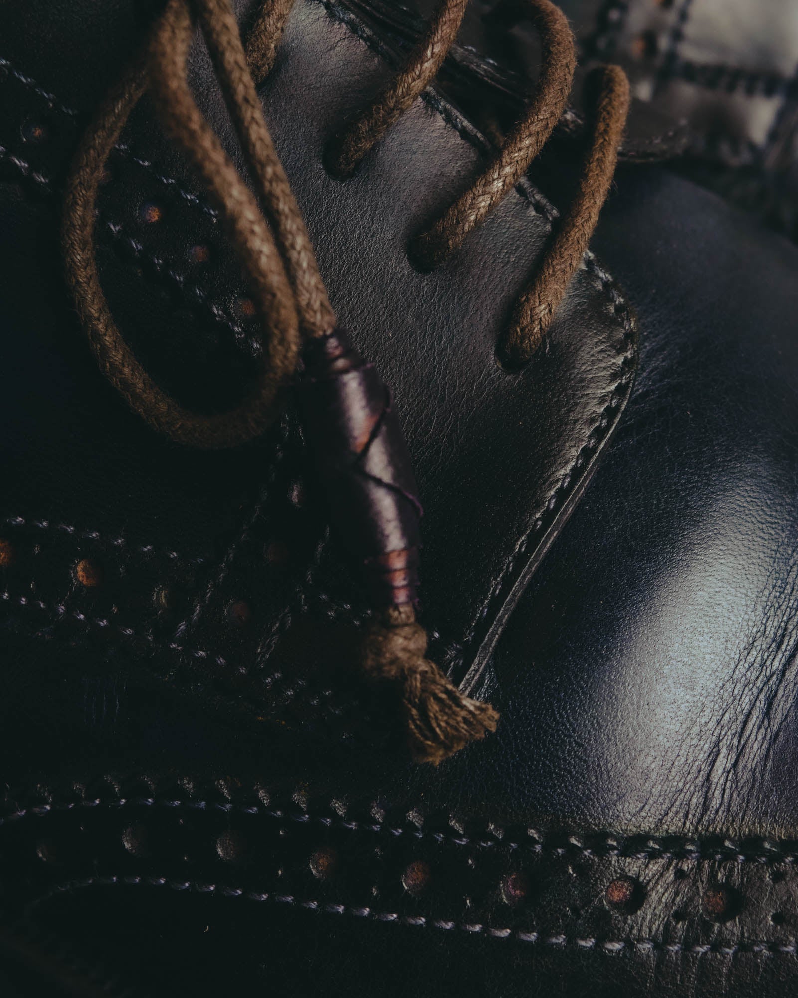 “Alberto Guardiani” 00’s-10’s Full brogue leather derby shoes