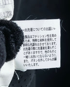 "GIANNI VERSACE" Relaxed silhouette soutien coat