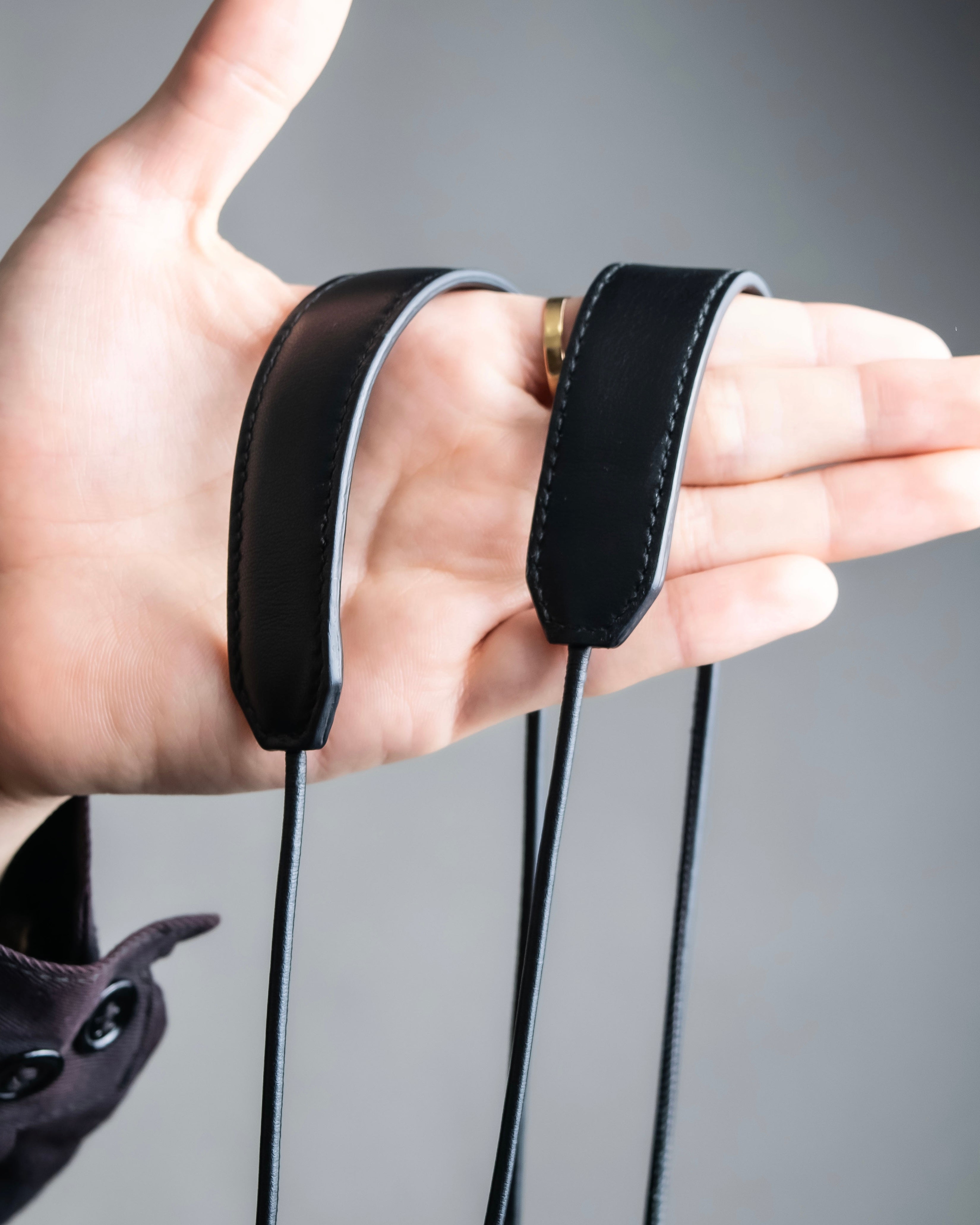 “JIL SANDER” Fringe detail flat drawstring shoulder bag