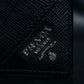 “Prada” Saffiano leather triangle logo wallet