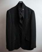 "GUCCI" Michele period stand collar modified design tailored jacket