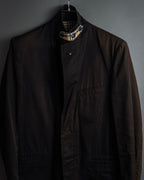"BURBERRY" Cotton faded tailored jacket