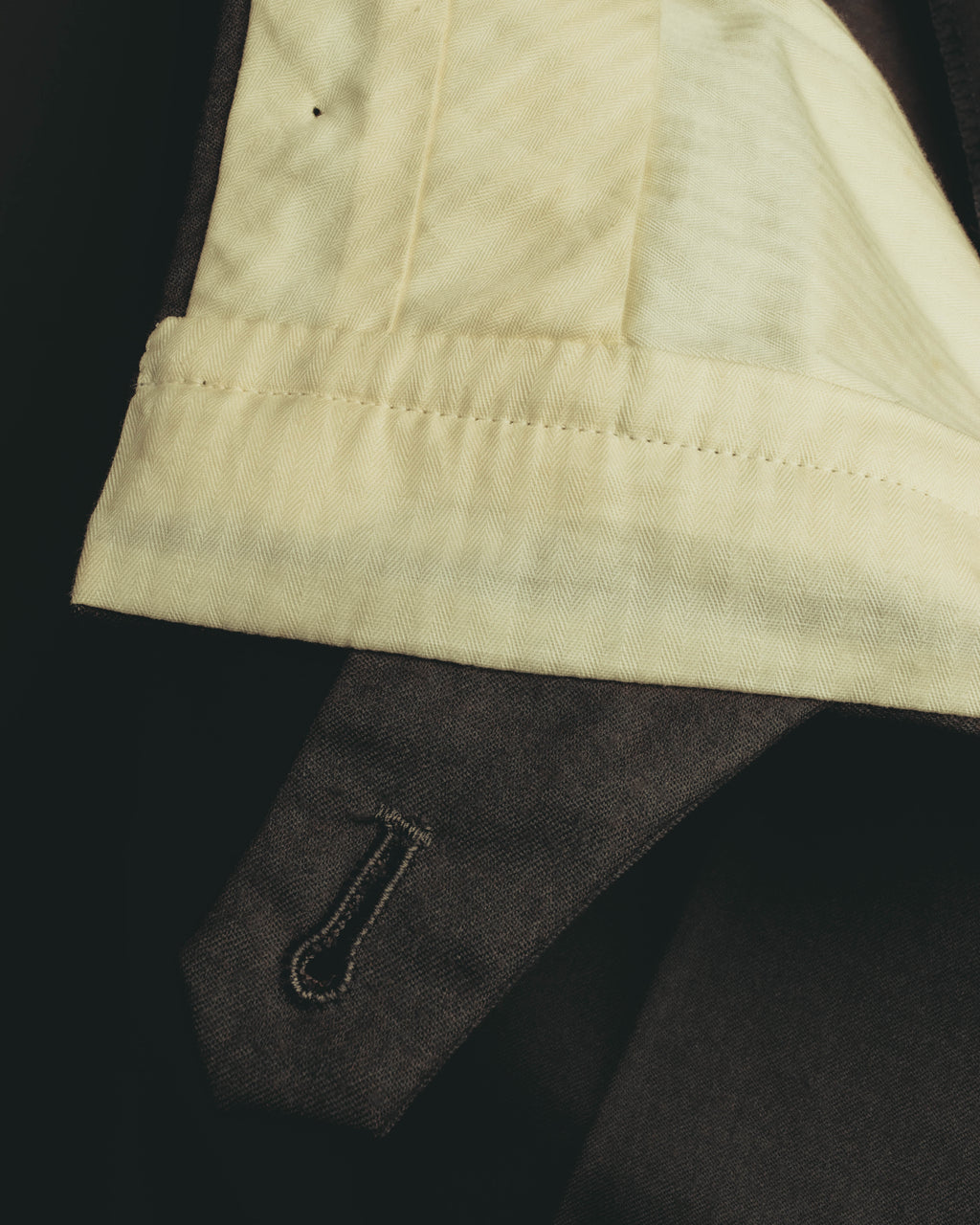 –SPECIAL– "Christian Dior" 80's-90's Classically tailored wool two-piece suit