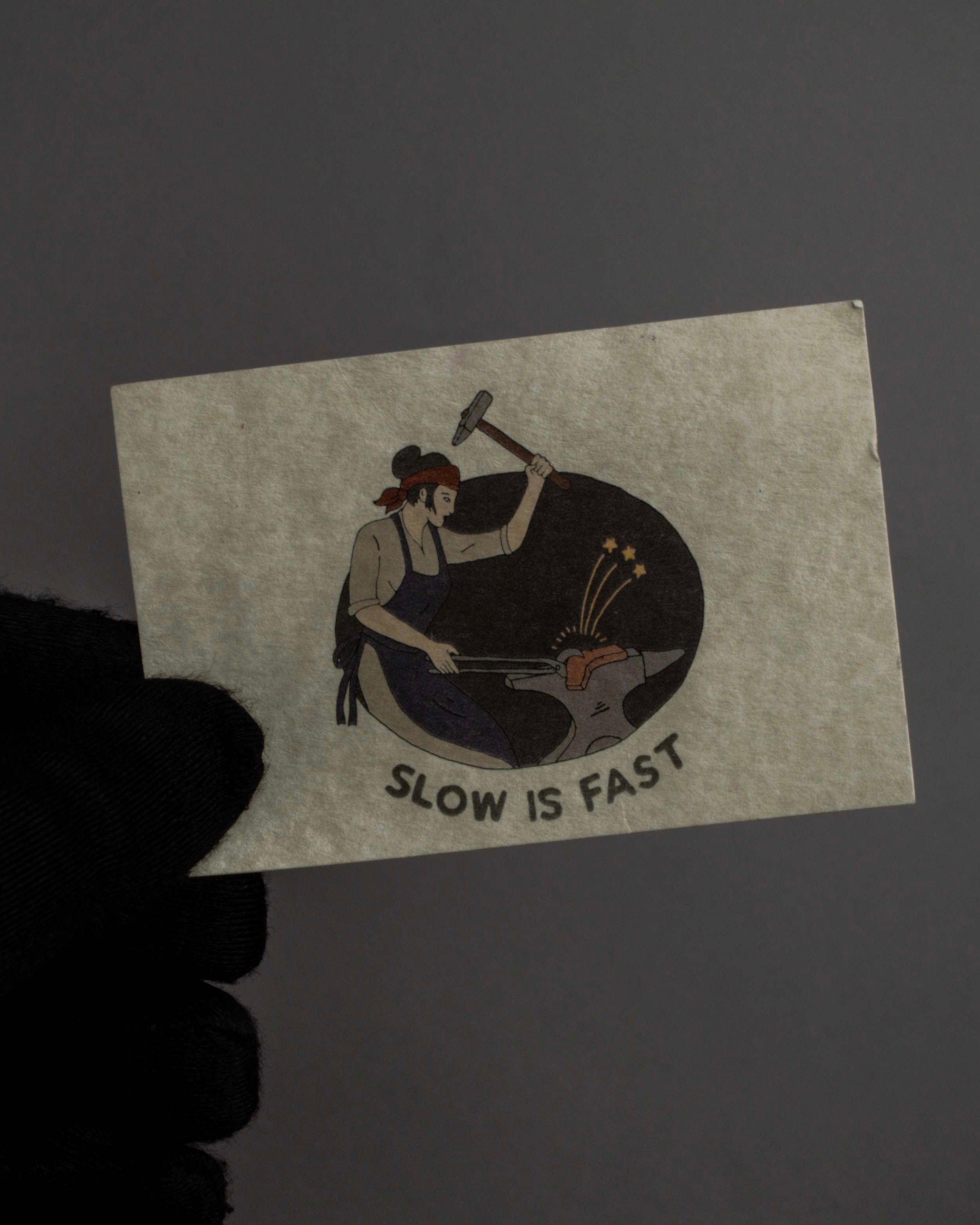 "STUDEBAKER" S-hook curved design gold brass bracelet