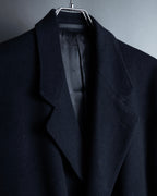 -SPECIAL- "BURBERRYS" 1980-1990's 
Classically tailored oversized 100% cashmere chester coat