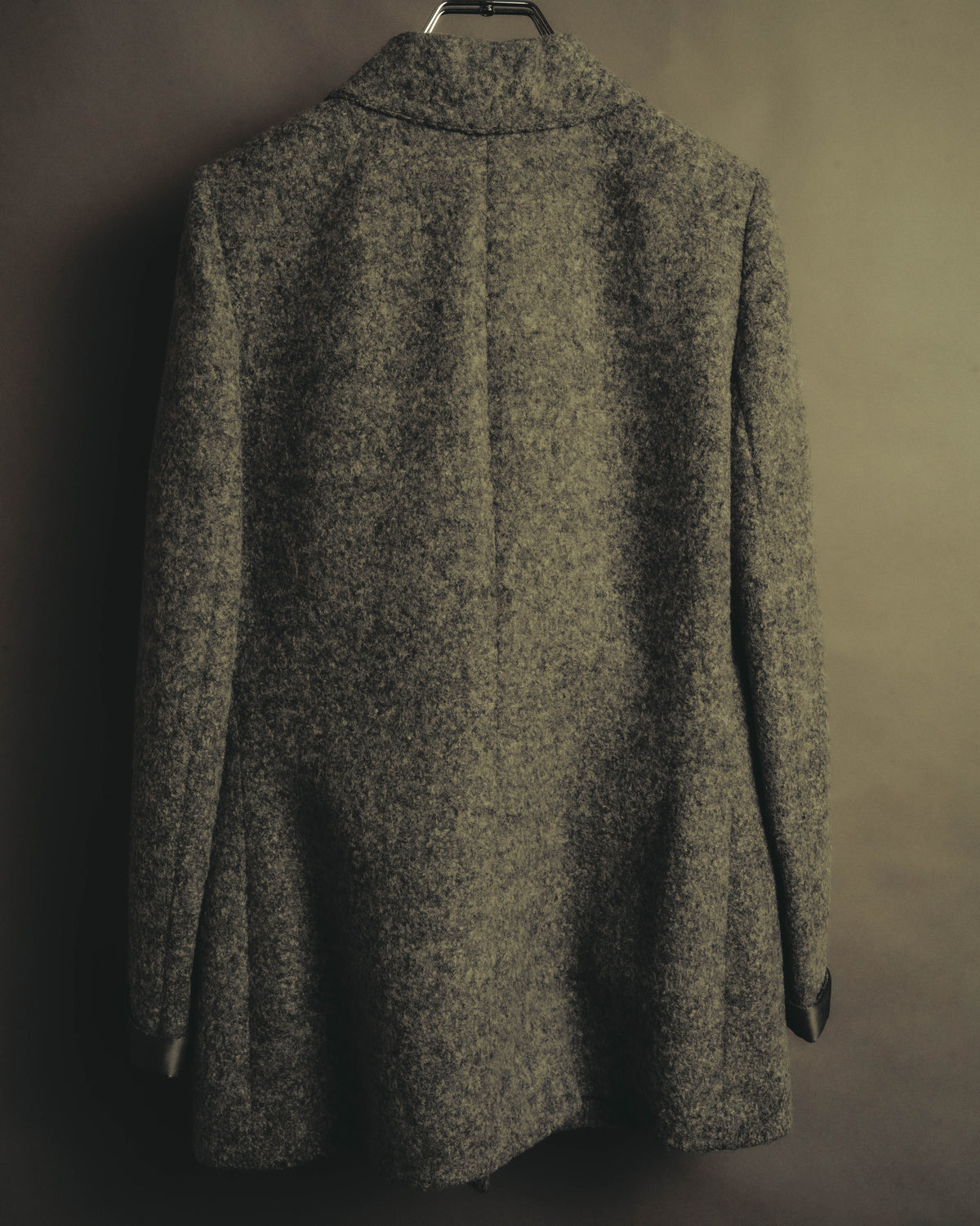 "VALENTINO BOUTIQUE" 80's Brushed alpaca skirt suit