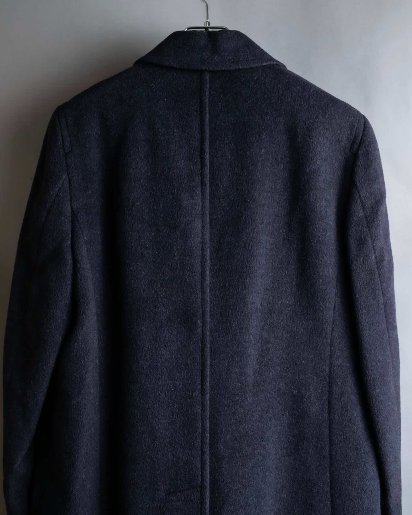 "Max Mara" Straight line silhouette single breasted chester coat