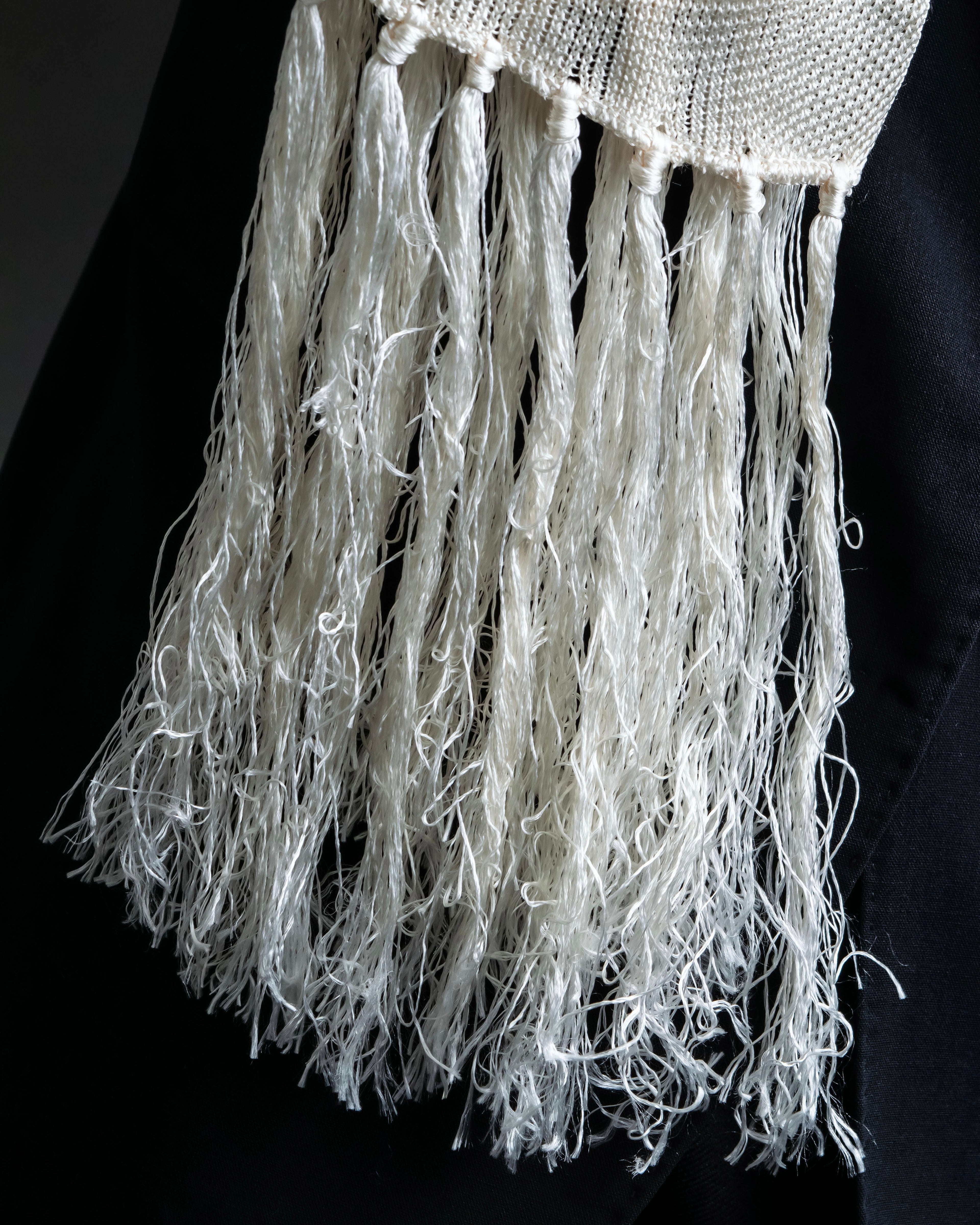 "LOEWE" Shiny silk anagram logo stole