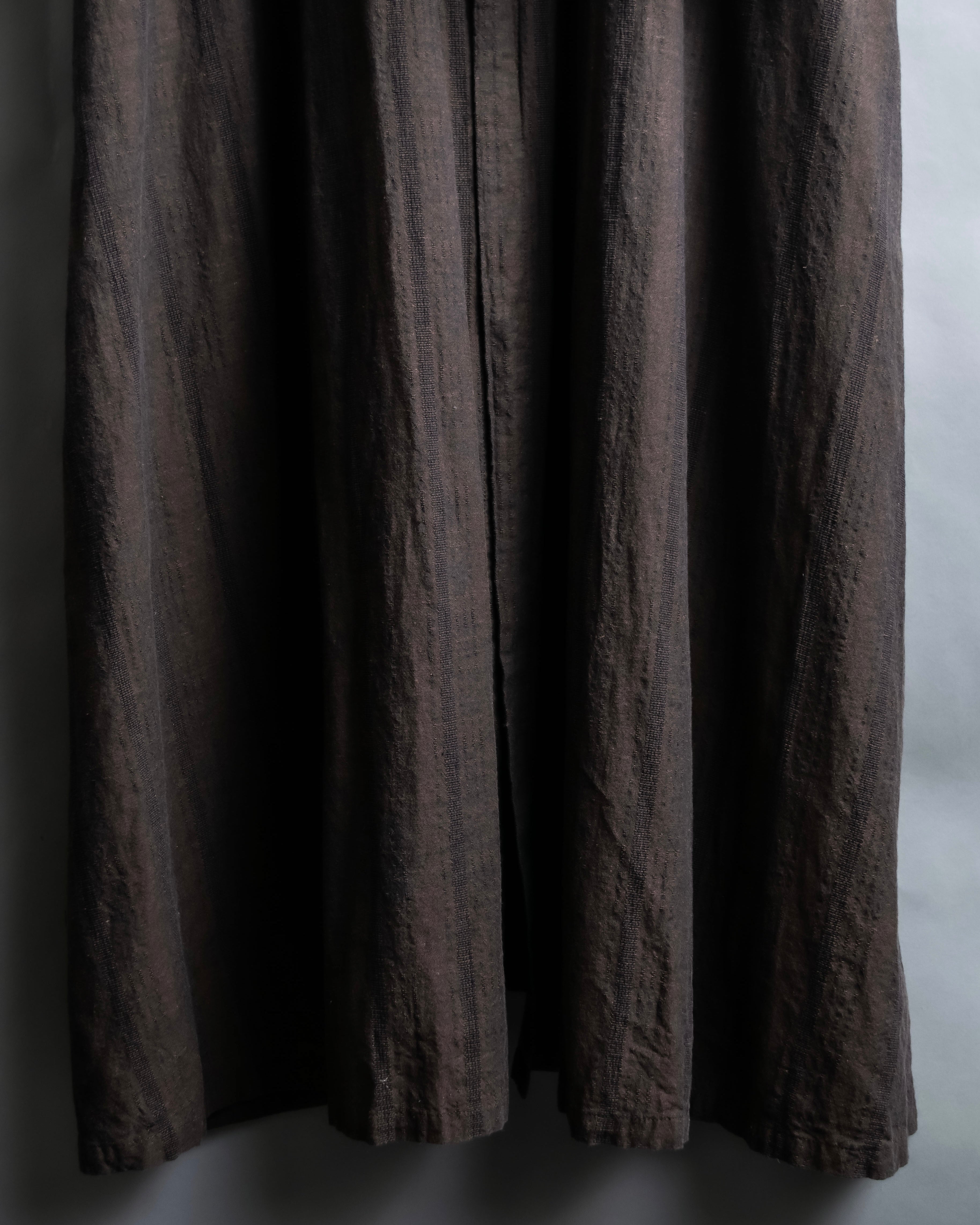 "pas de calais" compact collar long dress