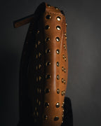"MARNI" 2010’s-20’s studded leather shoulder bag