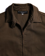VINTAGE/ Short Length Cotton Jacket Brown