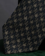 "ARMANI COLLEZIONI" Houndstooth wool necktie