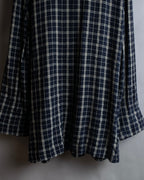 "Vintage windowpane tailored jacket"