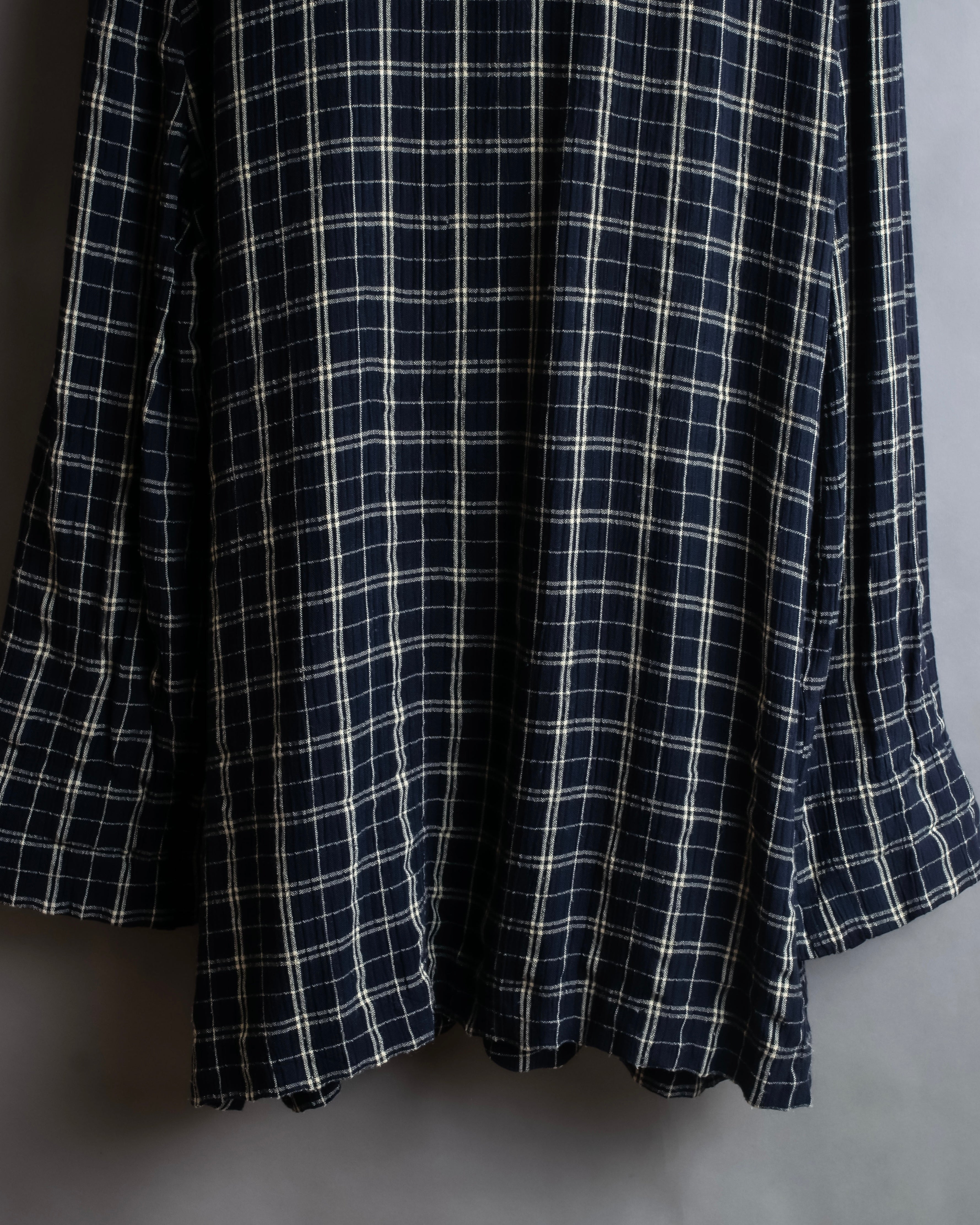 "Vintage windowpane tailored jacket"