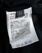 "FENDI" 00's-10's Karl Lagerfeld design shaped long coat