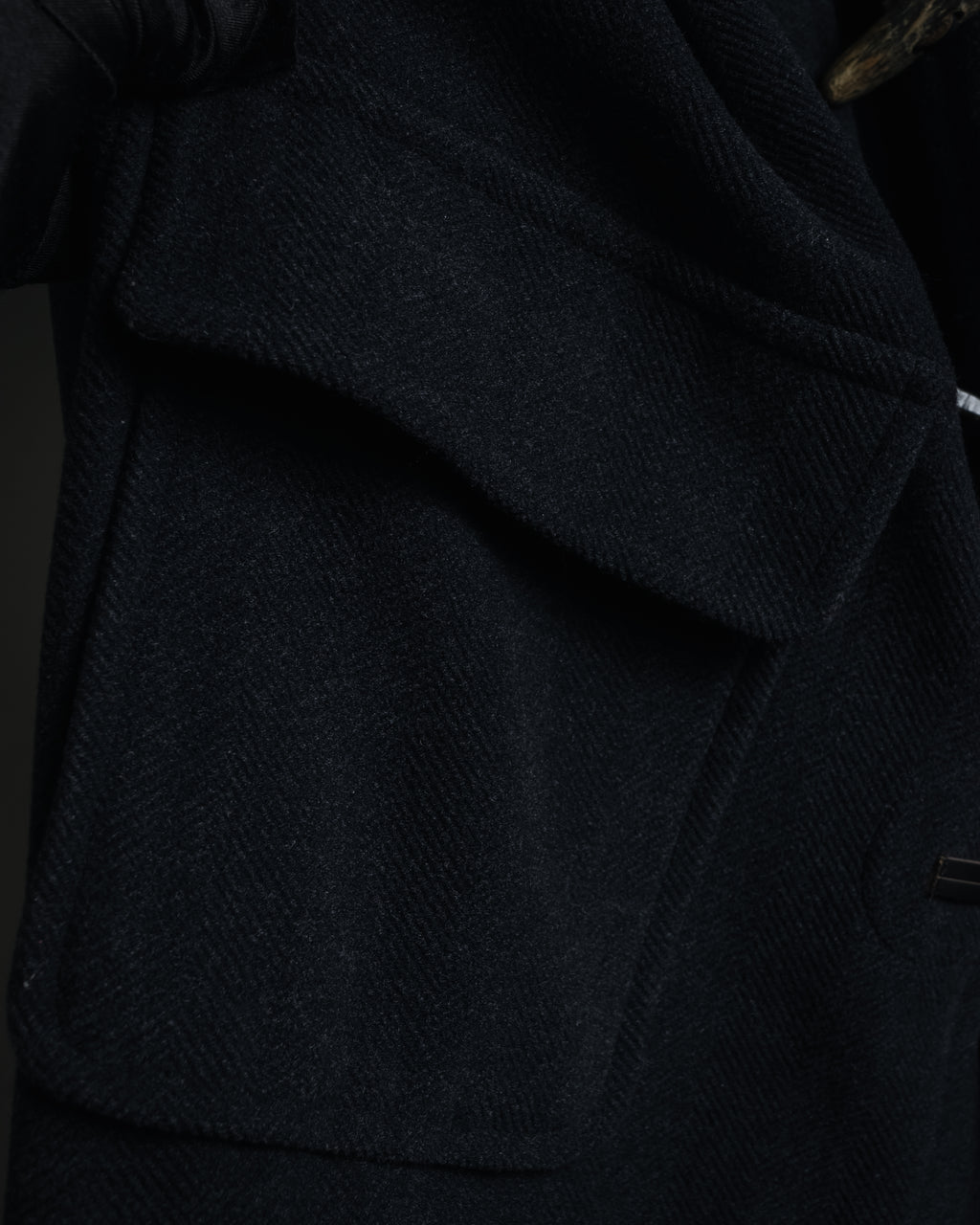 "Burberrys" 90’s heritage duffle coat with check-lined hood