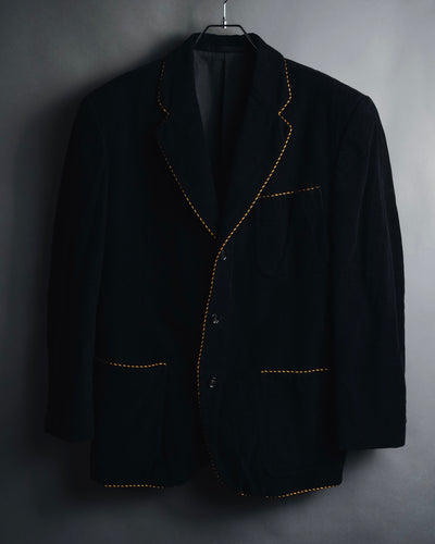 "COMME des GARÇONS HOMME PLUS" 90AW Corduroy piped boxy blazer