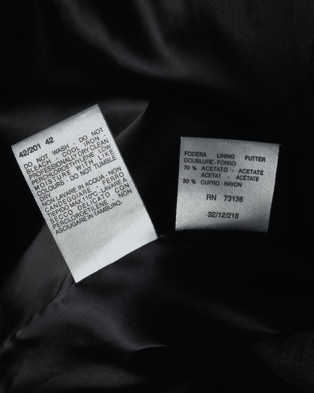 "Max Mara" 90’s-00’s Double-breasted virgin wool coat