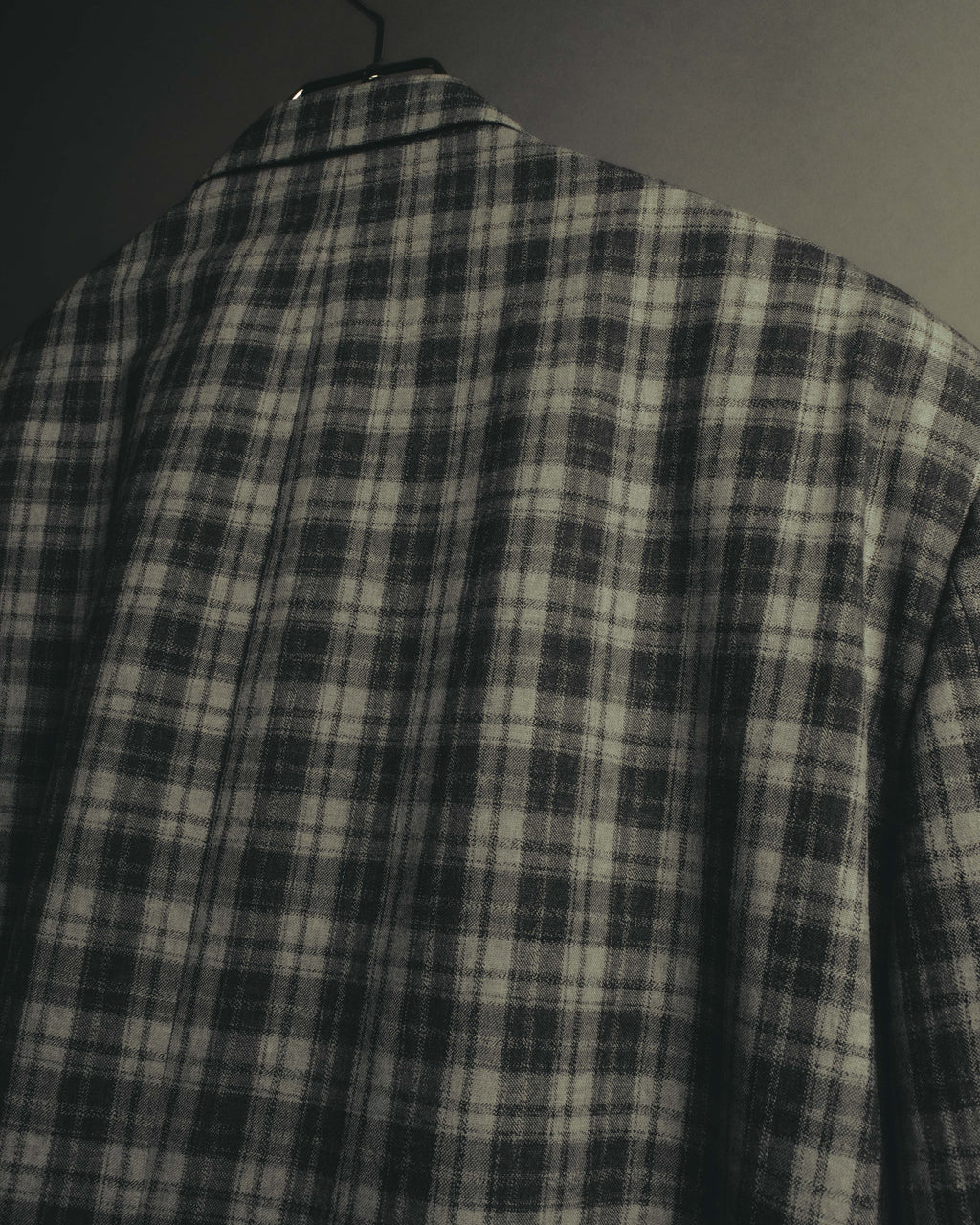 "COMME des GARÇONS HOMME" 90's Plaid wool blazer