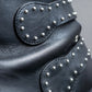 "GIVENCHY" Belt and stud design leather boots