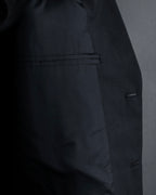 "ARMANI COLLEZIONI" Notched drape classically tailored jacket