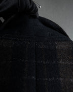 “COMME des GARÇONS HOMME”
88AW Boxy plaid tailored jacket