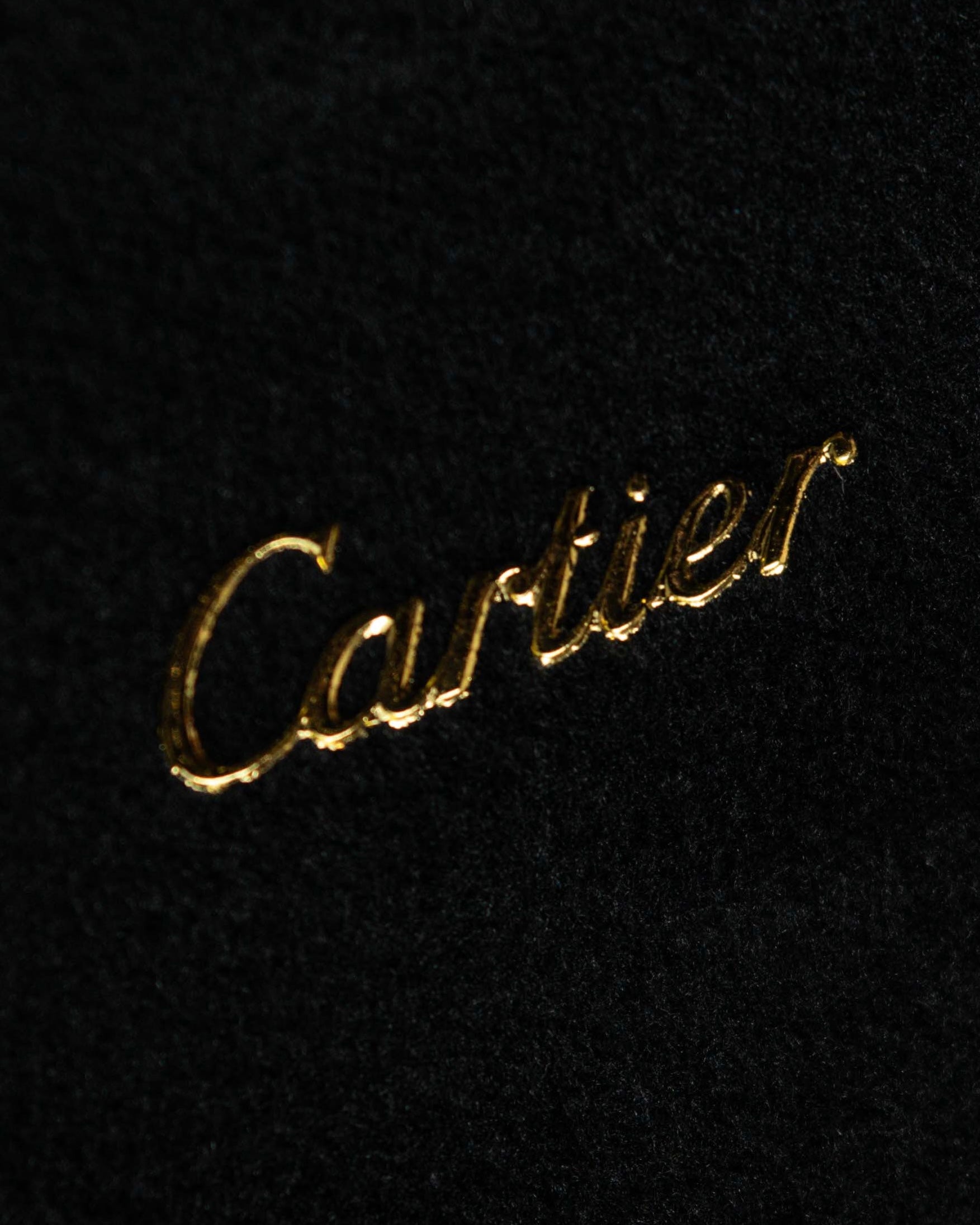 "Cartier" Band 1PD PG AU750 diamond ring
