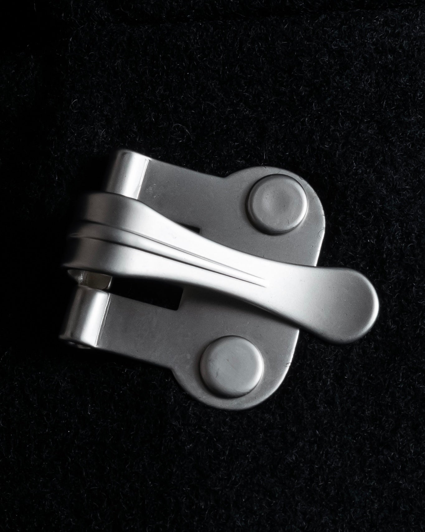 "CELINE" Hedi Slimane period metal buckle design long coat