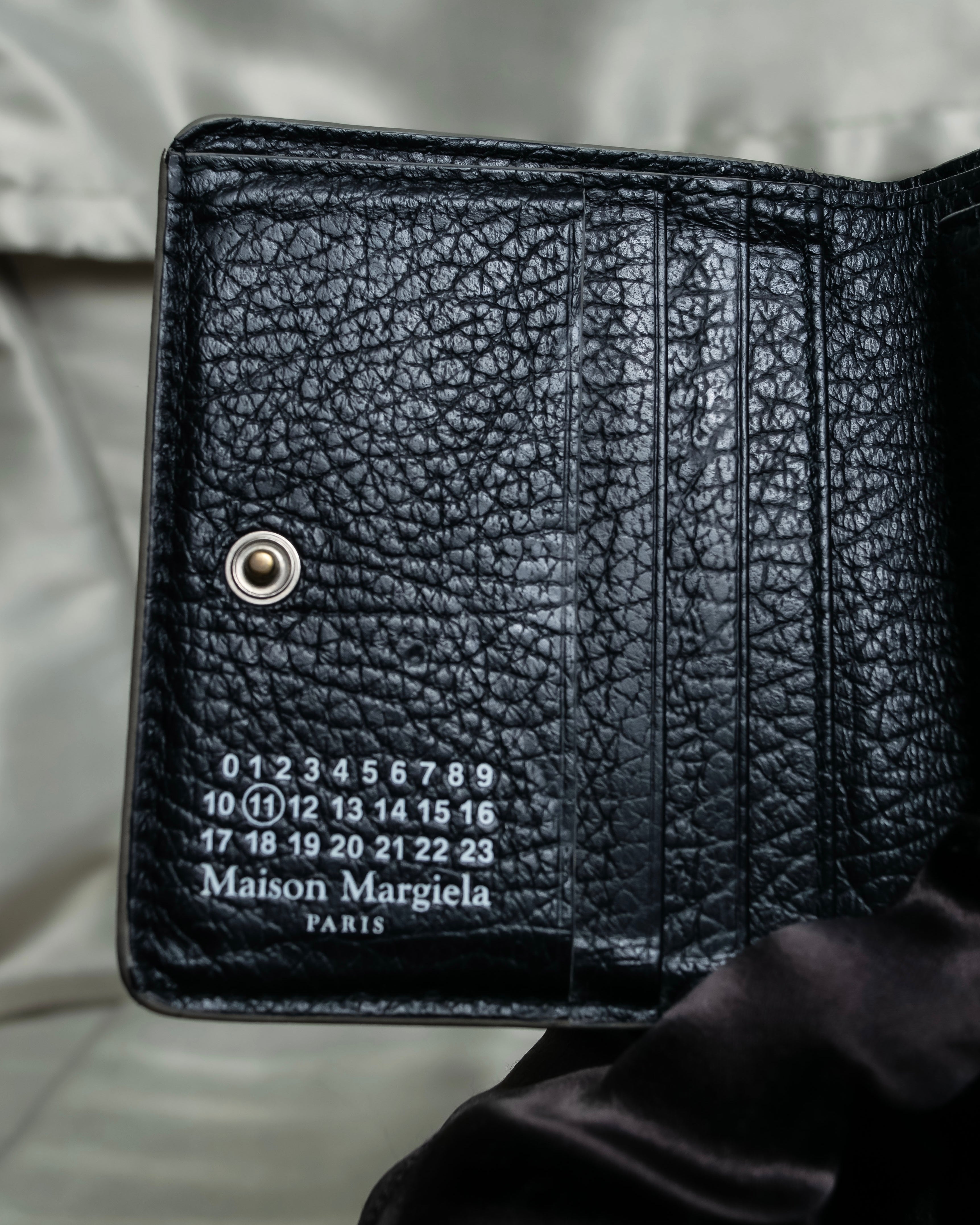 "Maison Margiela" 2020ss Splash Paint Leather Wallet