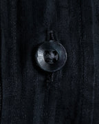 "HERMES" 90’s H-jacquard selier button shirt