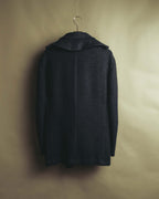 "BOTTEGA VENETA"  Late 90's-early 00's textured tailored short coat