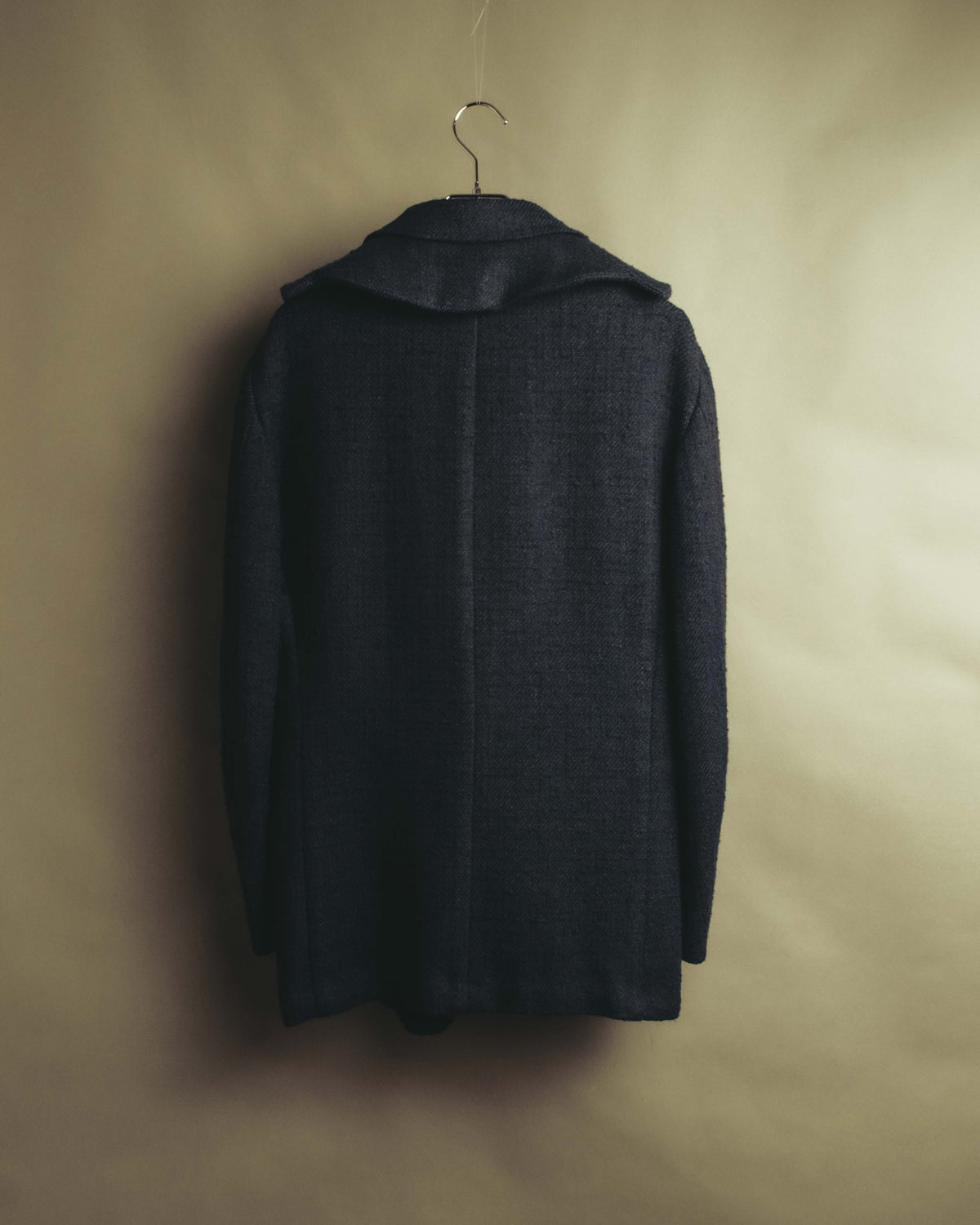 "BOTTEGA VENETA"  Late 90's-early 00's textured tailored short coat