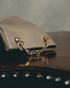 -SPECIAL- "Hermès" 20's Luxurious chain detailed lambskin leather gloves