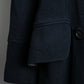 "DOLCE & GABBANA" Maxi length double breasted chesterfield coat